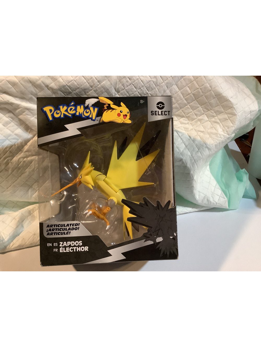 Pokémon Select Series 2 Zapdos Articulated Figure